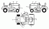 Husqvarna GT 48XLS (96043016500) - Garden Tractor (2012-11 & After) Ersatzteile DECALS