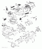 Husqvarna GT 48XLS (96043015800) - Garden Tractor (2012-10 & After) Ersatzteile CHASSIS ENCLOSURES