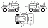 Husqvarna GT 48XLS (96043015800) - Garden Tractor (2012-10 & After) Ersatzteile DECALS