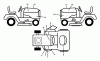 Husqvarna GT 52XLS (96043015900) - Garden Tractor (2012-09 & After) Ersatzteile DECALS