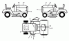 Husqvarna GT 52XLS (96043016000) - Garden Tractor (2012-11 & After) Ersatzteile DECALS