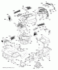 Husqvarna GT 52XLS (96043016001) - Garden Tractor (2013-09) Ersatzteile CHASSIS / FRAME