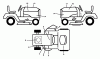 Husqvarna GT 54LS (96043015700) - Garden Tractor (2012-10 & After) Ersatzteile DECALS