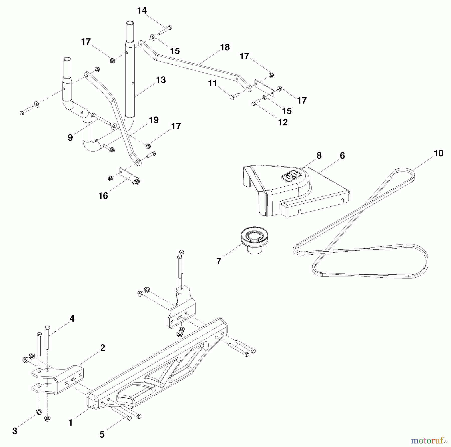 Husqvarna Zubehör, Rasenmäher / Mäher H 348 F (966529202) - Husqvarna 48
