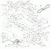 Husqvarna GTH 200 (954001122A) - Garden Tractor (1994-07 & After) Ersatzteile Ground Drive