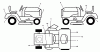 Husqvarna GTH 200 (954140046B) - Garden Tractor (1998-07 & After) Ersatzteile Decals