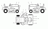 Husqvarna GTH 220 (954002022A) - Garden Tractor (1995-05 & After) Ersatzteile Decals