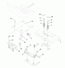 Husqvarna GTH 220 (954002022A) - Garden Tractor (1995-05 & After) Ersatzteile Seat Assembly