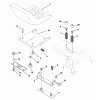 Husqvarna GTH 220 (954140012A) - Garden Tractor (1997-12 & After) Ersatzteile Seat Assembly