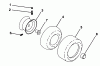 Husqvarna GTH 220 (954140012A) - Garden Tractor (1997-12 & After) Ersatzteile Wheels And Tires