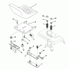 Husqvarna GTH 220 (954140012B) - Garden Tractor (1996-11 & After) Ersatzteile Seat Assembly