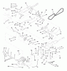 Husqvarna GTH 220 (954140012C) - Garden Tractor (1998-02 & After) Ersatzteile Ground Drive
