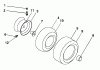 Husqvarna GTH 220 (954140012F) - Garden Tractor (1999-03 & After) Ersatzteile Wheels & Tires