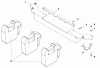 Husqvarna HCS 13 - Grass Collection System (2005-03 & After) Ersatzteile Weight Kit HCS13