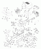 Husqvarna GTH 2250A (954567093) - Garden Tractor (2000-11 & After) Ersatzteile Chassis / Enclosures