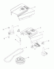 Husqvarna HCS 13 F (965869401) - Collection System (2008-07 & After) Ersatzteile Drive Kit Assembly