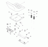 Husqvarna GTH 2250C (954567093) - Garden Tractor (2001-05 & After) Ersatzteile Seat Assembly