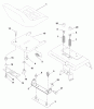 Husqvarna GTH 2250XPA (954567116) - Garden Tractor (2001-01 & After) Ersatzteile Seat Assembly