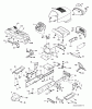 Husqvarna GTH 2254XP (96023000200) - Garden Tractor (2005-05 & After) Ersatzteile Chassis And Enclosures