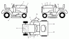 Husqvarna GTH 2254XP (96023000200) - Garden Tractor (2005-05 & After) Ersatzteile Decals
