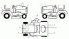 Husqvarna GTH 2254XPA (954571229) - Garden Tractor (2004-08 & After) Ersatzteile Decals