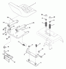 Husqvarna GTH 2254XPB (954571229) - Garden Tractor (2004-08 & After) Ersatzteile Seat Assembly
