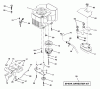 Husqvarna GTH 2350 (954568540) (GTHK2350A) - Garden Tractor (2002-07 & After) Ersatzteile Engine