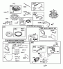 Husqvarna GTH 2448T (960430009) (917.279260) - Garden Tractor (2006-06 & After) (Sears Craftsman) Ersatzteile Briggs Engine (Part 1)