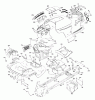 Husqvarna GTH 2448T (960430009) (917.279260) - Garden Tractor (2006-06 & After) (Sears Craftsman) Ersatzteile Chassis