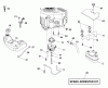 Husqvarna GTH 2448T (960430009) (917.279260) - Garden Tractor (2006-06 & After) (Sears Craftsman) Ersatzteile Engine