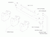 Husqvarna HCS 1372 (539111750) - Collection System (2005-03 & After) Ersatzteile Weight Kit