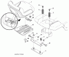 Husqvarna GTH 2448T (96043000901) - Garden Tractor (2006-06 & After) Ersatzteile Seat Assembly