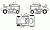 Husqvarna GTH 24K54 (96043014900) - Garden Tractor (2012-08 & After) Ersatzteile DECALS