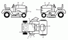 Husqvarna GTH 24V52LS (96043013600) - Garden Tractor (2011-08 & After) Ersatzteile DECALS