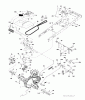 Husqvarna GTH 24V52LS (96048003601) - Garden Tractor (2012-08 & After) Ersatzteile DRIVE