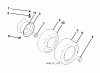 Husqvarna GTH 24V52LS (96043013600) - Garden Tractor (2011-08 & After) Ersatzteile WHEELS TIRES