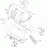 Husqvarna HCS 13 - Grass Collection System (2005-03 & After) Ersatzteile Hood
