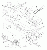 Husqvarna GTH 250 (954140104B) - Garden Tractor (2000-03 & After) Ersatzteile Ground Drive