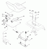 Husqvarna GTH 250 (954170055) (HEGTH250A) - Garden Tractor (2002-02 & After) Ersatzteile Seat Assembly