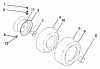 Husqvarna GTH 2548 (954572134) (LOGT25H48A) - Garden Tractor (2003-12 to 2004-01) Ersatzteile Wheels & Tires