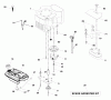 Husqvarna GTH 2548 (954572134) (LOGT25H48B) - Garden Tractor (2004-02 & After) Ersatzteile Engine