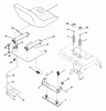 Husqvarna GTH 2548 (954572134) (LOGT25H48A) - Garden Tractor (2003-12 to 2004-01) Ersatzteile Seat Assembly