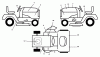 Husqvarna GTH 2548 (960230003) (917.279100) - Garden Tractor (2004-12 & After) (Sears Craftsman) Ersatzteile Decals