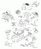Husqvarna GTH 2548 (96023000300) - Garden Tractor (2005-05 & After) Ersatzteile Chassis And Enclosues
