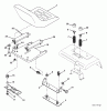 Husqvarna GTH 2548 (96023000300) - Garden Tractor (2005-05 & After) Ersatzteile Seat Assembly