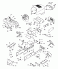 Husqvarna GTH 2548 A (954572004) - Garden Tractor (2004-05 & After) Ersatzteile Chassis And Enclosures