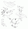 Husqvarna GTH 2548 B (954572004) - Garden Tractor (2004-02 & After) Ersatzteile Seat Assembly