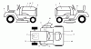 Husqvarna GTH 2548 XPB (954567895) - Garden Tractor (2002-10 & After) Ersatzteile Decals