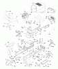 Husqvarna GTH 2550 A (954567109) - Garden Tractor (2001-01 & After) Ersatzteile Chassis And Enclosures