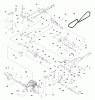 Husqvarna GTH 2550 B (954567109) - Garden Tractor (2001-02 & After) Ersatzteile Ground Drive